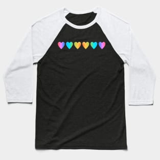 Pride Hearts Baseball T-Shirt